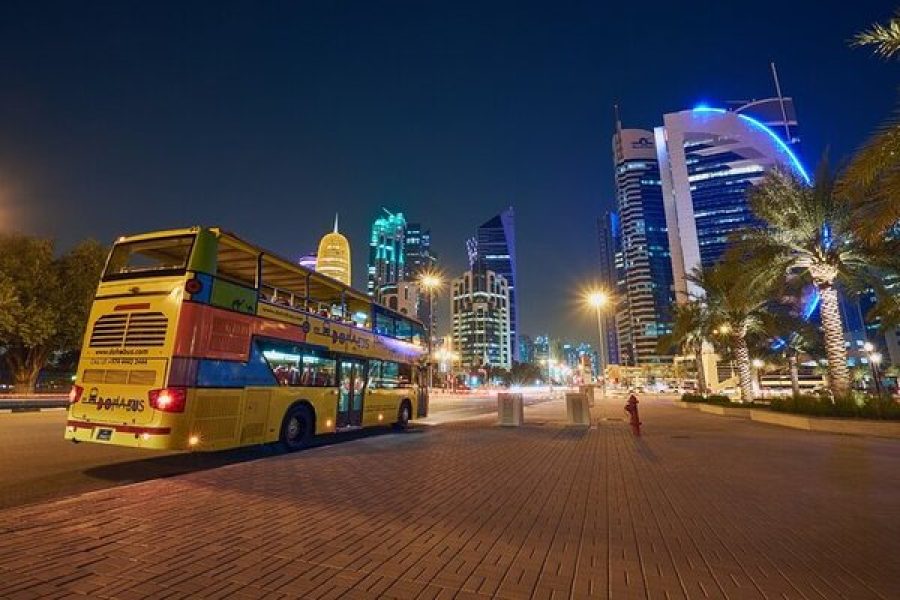 Doha 24-Hour Hop-On Hop-Off Bus Ticket with Audio Guide