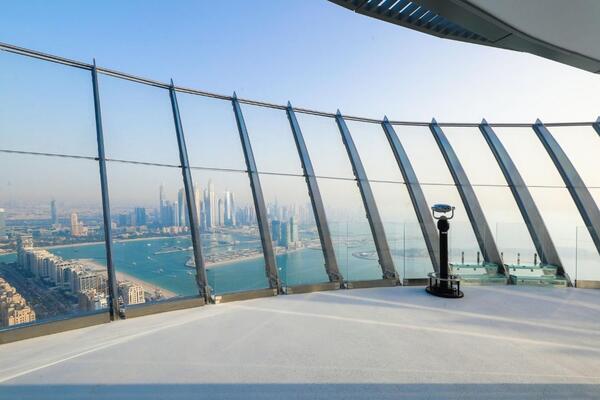 Dubai Blue Mosque and Palm Jumeirah Tour with Frame Entry