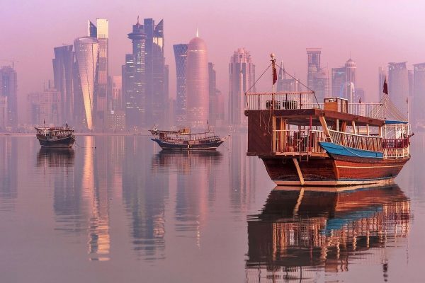 Doha Al Safliya Island Boat Cruise with Breakfast
