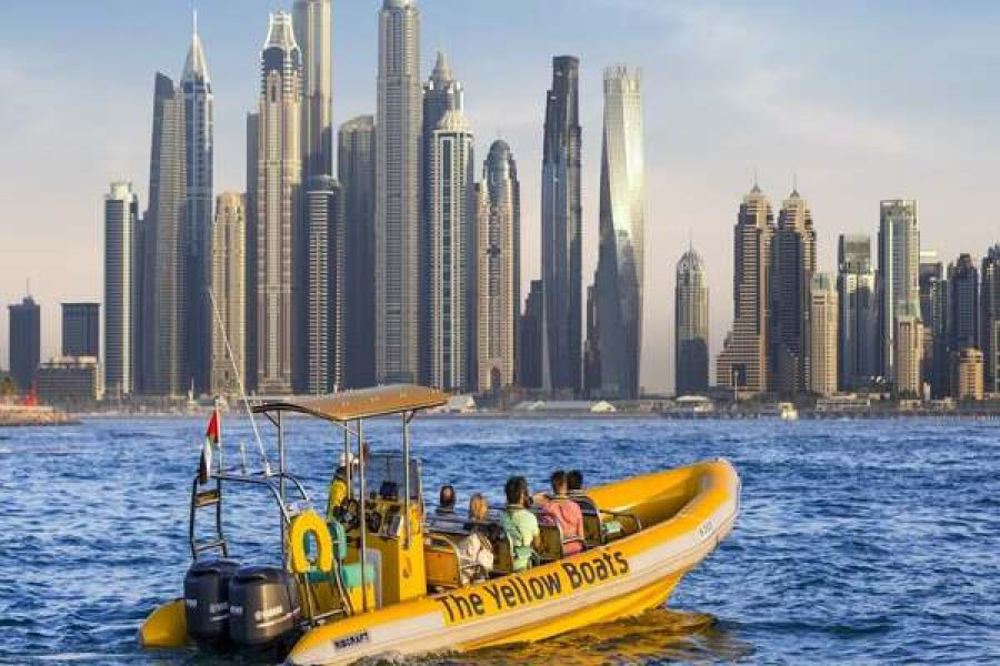Dubai Speedboat Tour Marina, Atlantis, Palm & Burj Al Arab