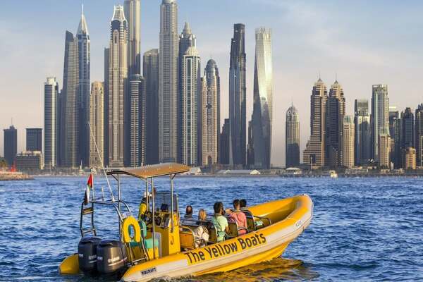 Dubai Speedboat Tour Marina, Atlantis, Palm & Burj Al Arab