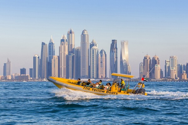 Dubai Speedboat Tour Marina, Atlantis, Palm & Burj Al Arab