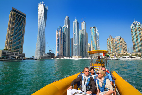 Dubai Speedboat Tour Marina, Atlantis, Palm & Burj Al Arab