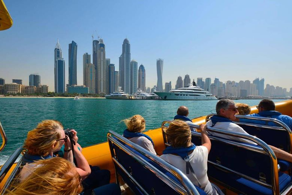 Dubai Speedboat Tour Marina, Atlantis, Palm & Burj Al Arab