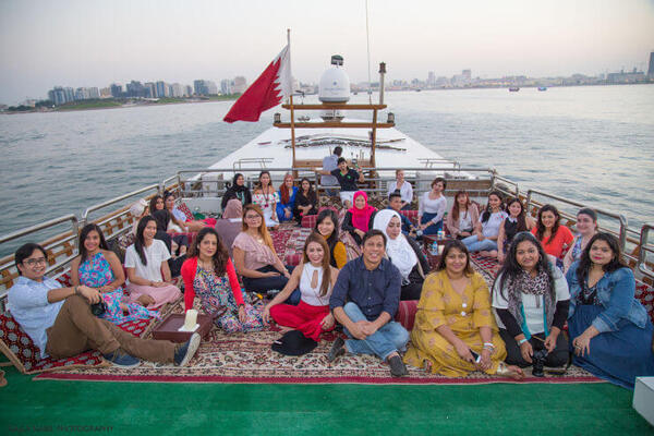 Doha Al Safliya Island Boat Cruise with Breakfast