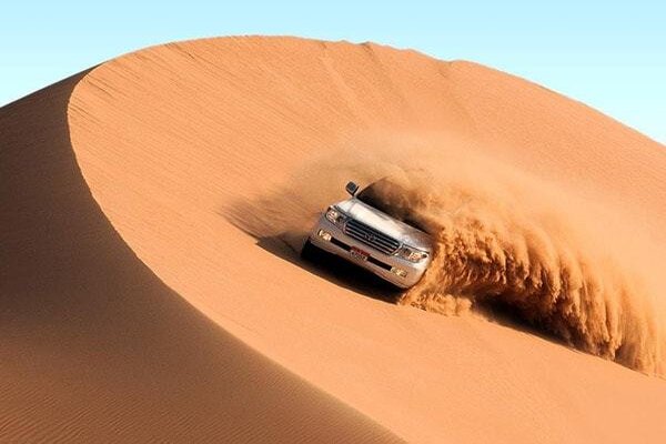 Dubai Red Dune Safari, Camel Ride, Sandboarding with VIP Majis
