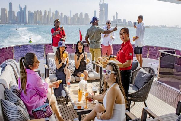 Dubai Luxury Yacht Tour with Options to Add a BBQ Lunch