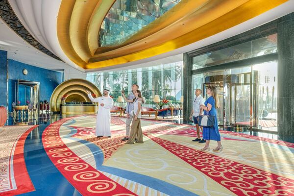 Burj Al Arab Dubai Tour with 25th Floor and Gold Cappuccino