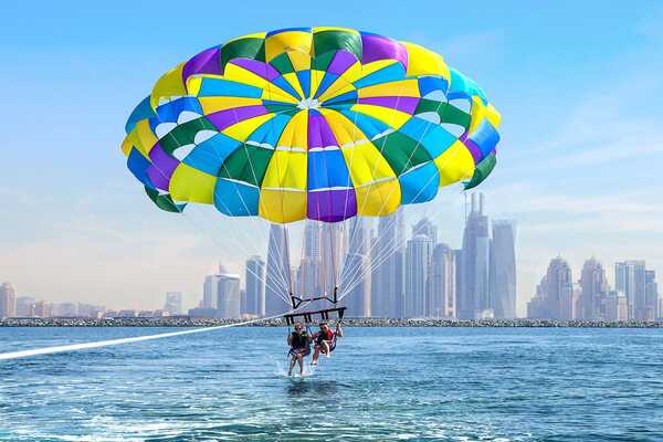 Dubai Parasailing Experience Double – 15 Minutes