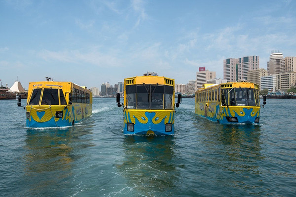 Dubai Wonder Bus Sea and Land Adventure Tour