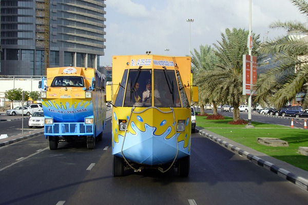 Dubai Wonder Bus Sea and Land Adventure Tour