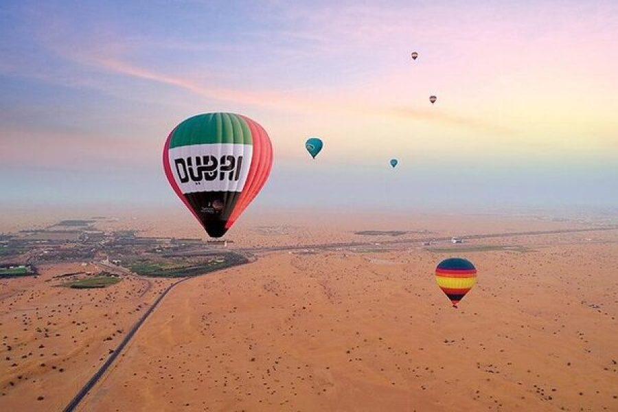 Morning Experience an Adventurous Dubai Hot Air Balloon Ride